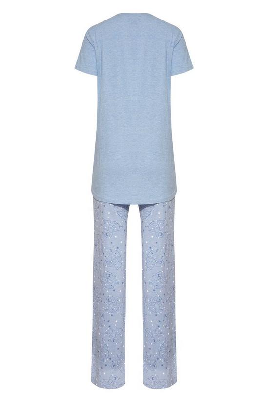 Long Tall Sally Slogan Pyjama Set 3