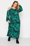 Yours Cold Shoulder Midaxi Dress thumbnail 1