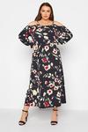 Yours Cold Shoulder Midaxi Dress thumbnail 1
