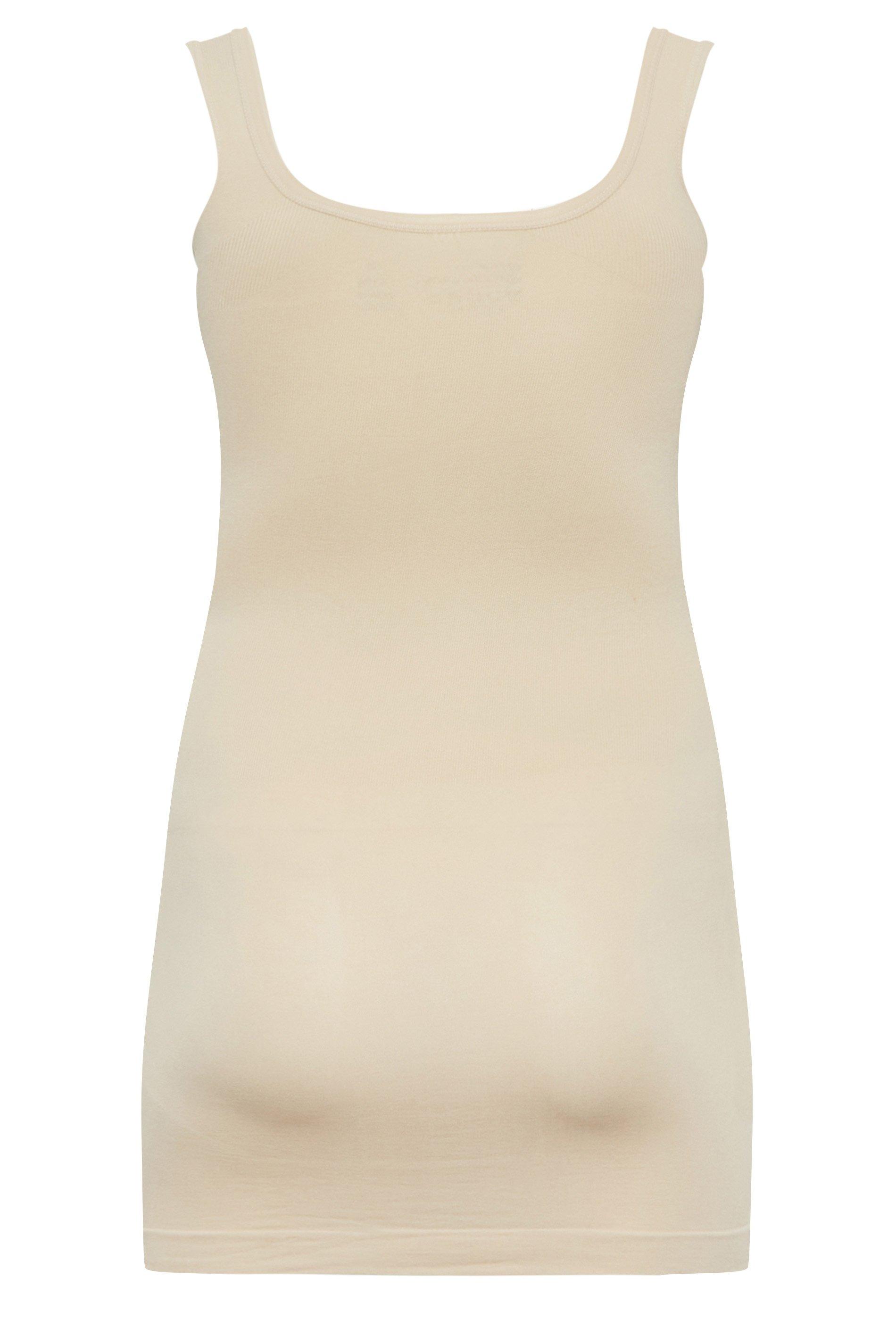Nearly Nude Women's Plus Size Tank Shaping Slip Dress – Biggybargains
