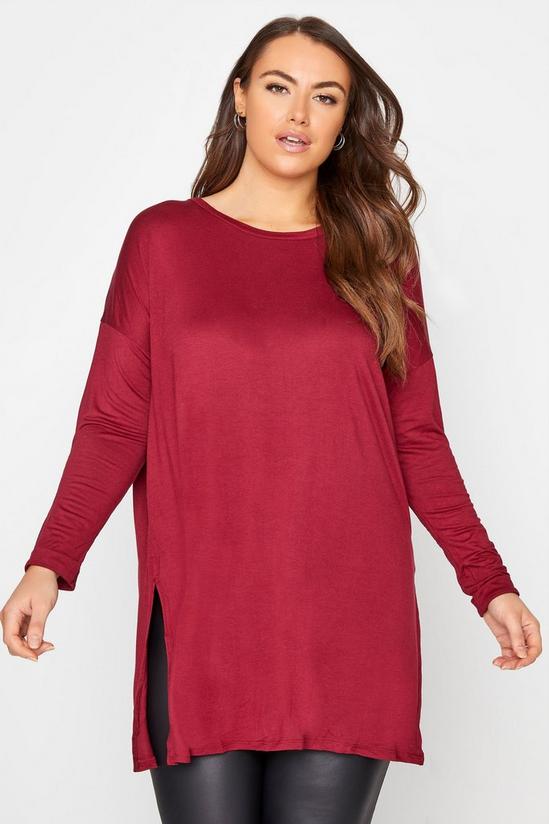 Yours Long Sleeve Oversized Top 1