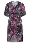Yours Printed Wrap Dress thumbnail 2