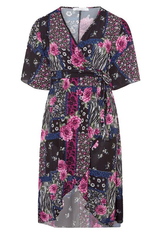 Yours Printed Wrap Dress 2