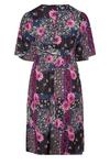 Yours Printed Wrap Dress thumbnail 3