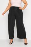Yours Slinky Wide Leg Trousers thumbnail 1