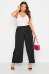 Yours Slinky Wide Leg Trousers thumbnail 5