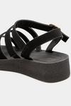 Yours Extra Wide Fit Multi Strap Sporty Platform Sandal thumbnail 3