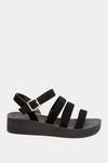 Yours Extra Wide Fit Multi Strap Sporty Platform Sandal thumbnail 5
