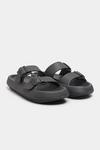 Yours Extra Wide Fit Double Buckle Slider Sandals thumbnail 2
