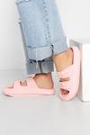 Yours Extra Wide Fit Double Buckle Slider Sandals thumbnail 1