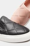 Yours Extra Wide Fit Quilted Slip-On Trainers thumbnail 3