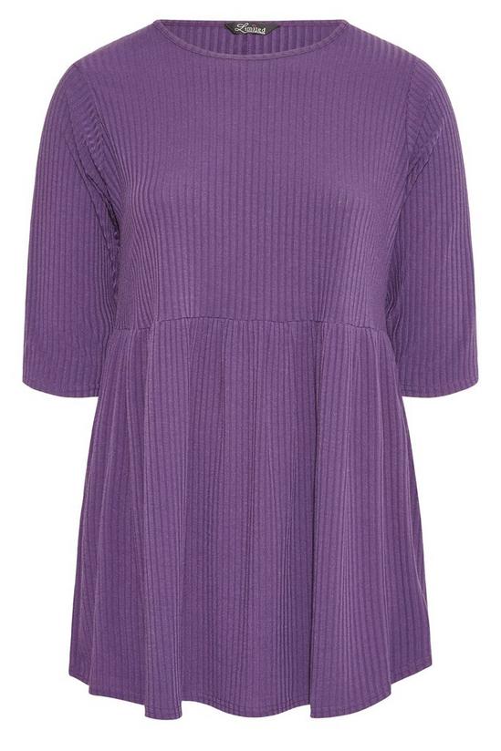 Yours Ribbed Smock Top 2
