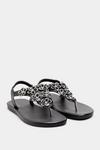 Yours Extra Wide Fit Diamante Studded Sandals thumbnail 2