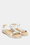 Yours Extra Wide Fit Plaited Strap Sandals thumbnail 2