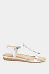 Yours Extra Wide Fit Plaited Strap Sandals thumbnail 5
