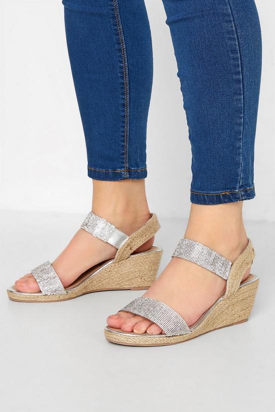 Yours Wide & Extra Wide Fit Espadrilles 1