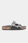 Long Tall Sally Studded Buckle Strap Sandals thumbnail 3