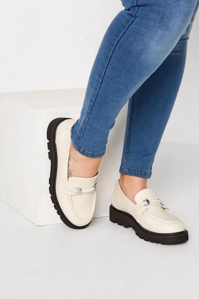 Extra Wide Fit Chunky Loafers