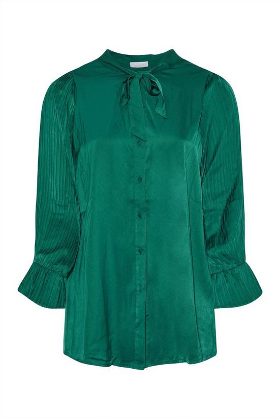 Yours Pleated Bow Blouse 2