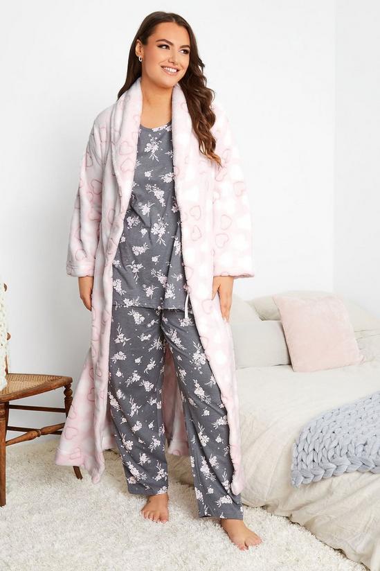 Yours Heart Maxi Dressing Gown 5