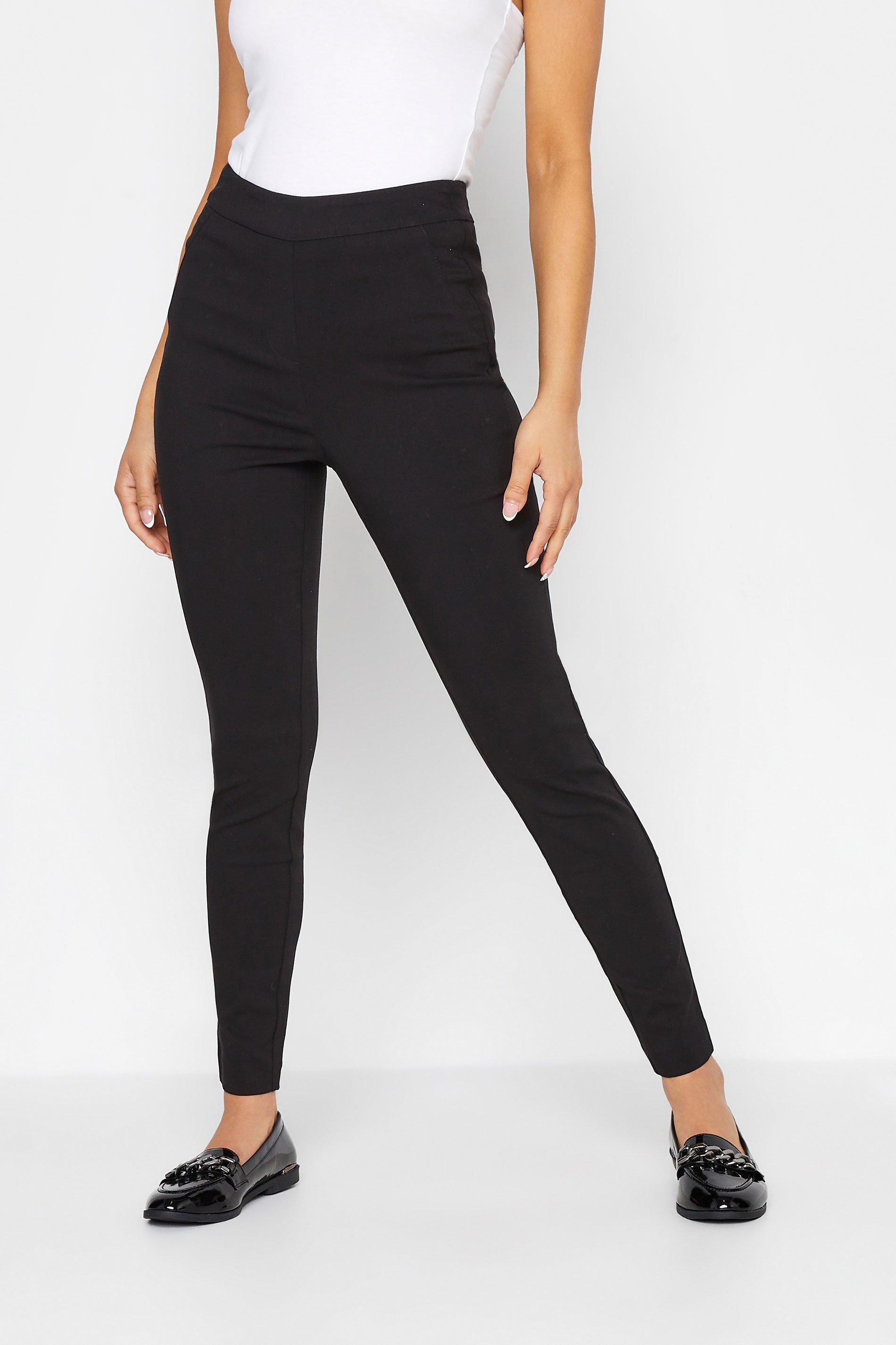Buy Black Tailored Stretch Skinny Trousers from the Next UK online shop