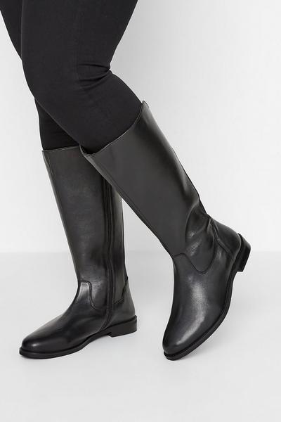 Wide & Extra Wide Fit Knee High Boots