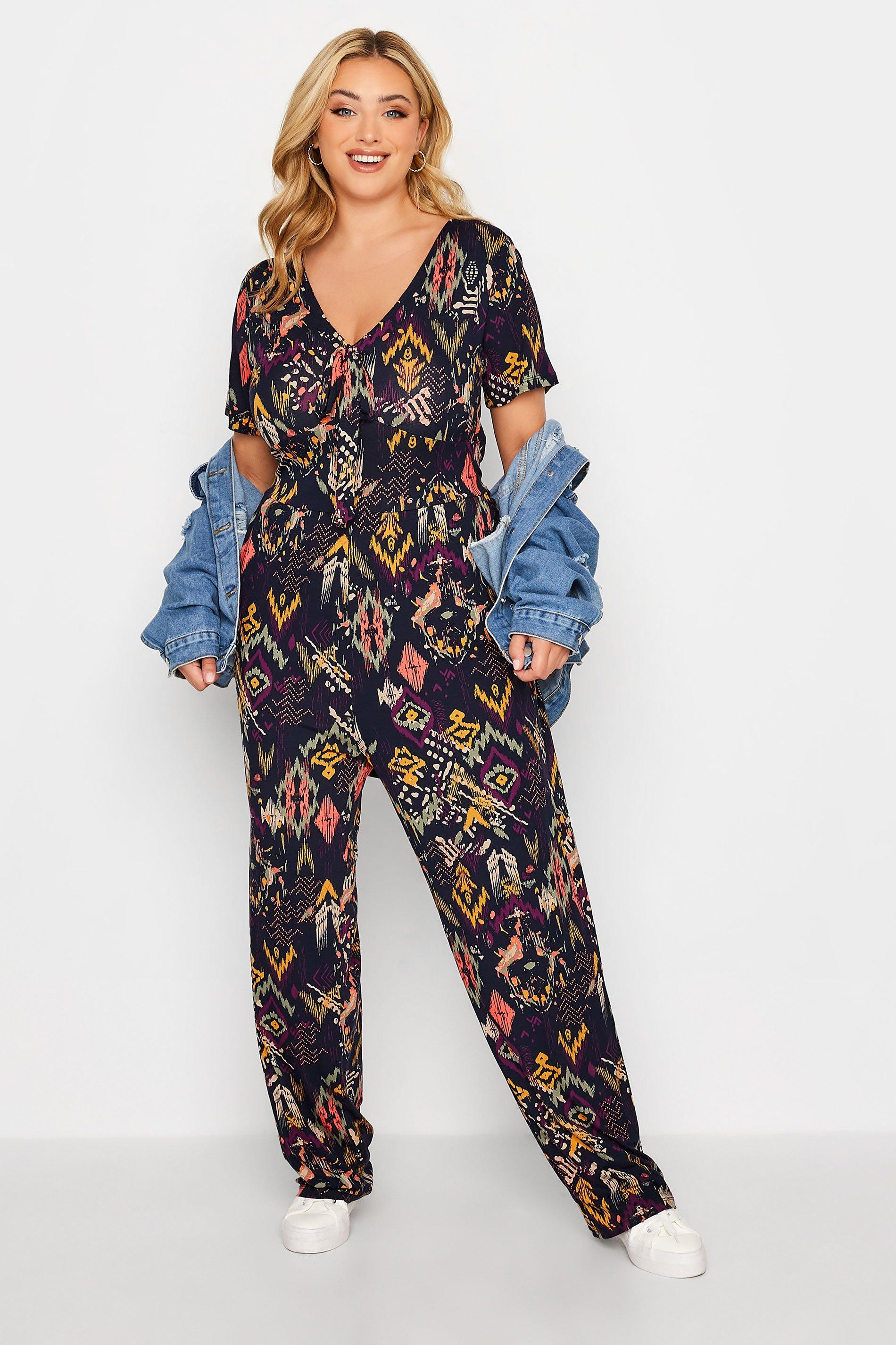 Jumpsuits | Aztec Jumpsuit | Yours