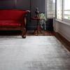 Loomed Luxury Handwoven Silver Viscose Area Rug thumbnail 2