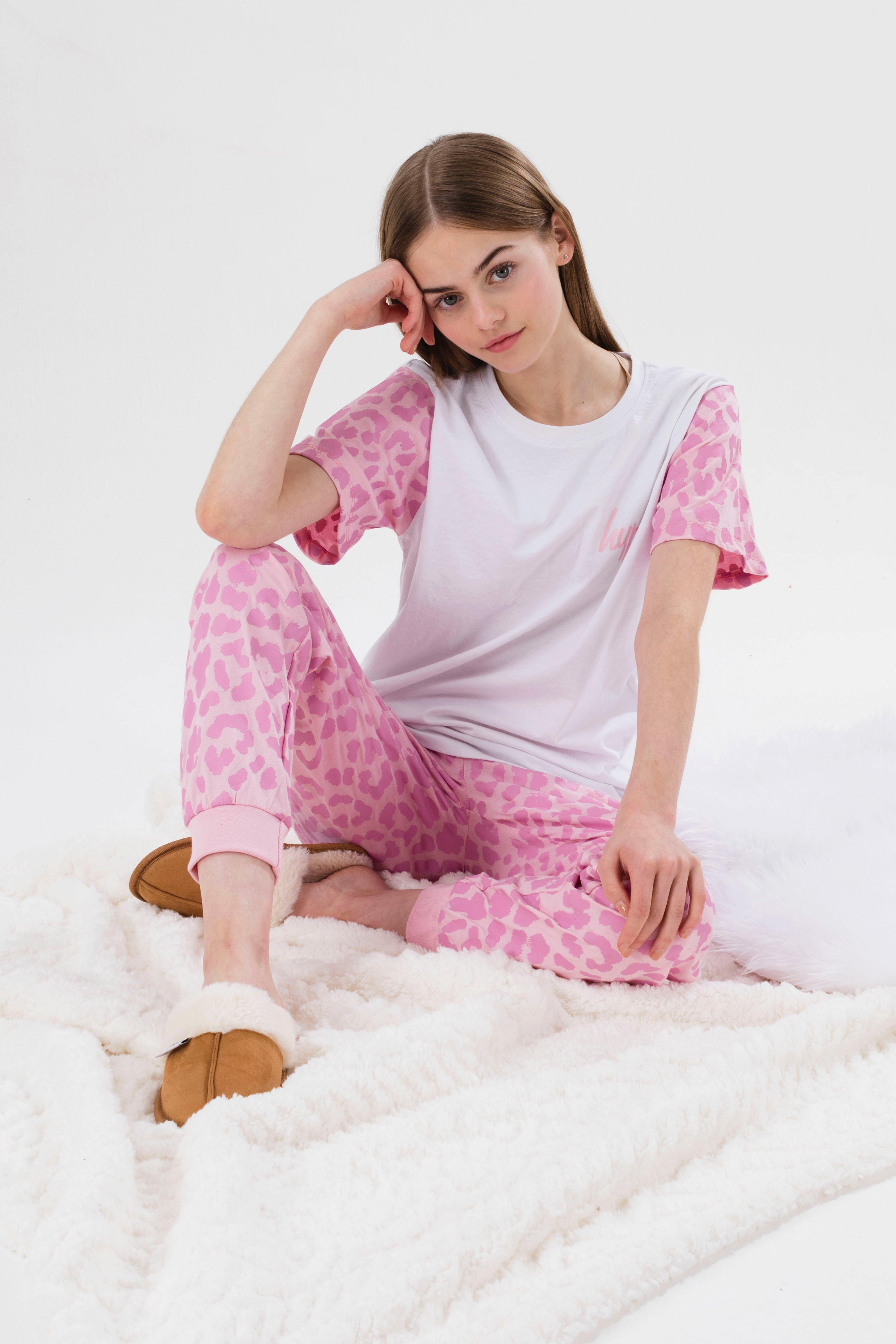 Leopard Script Pyjamas