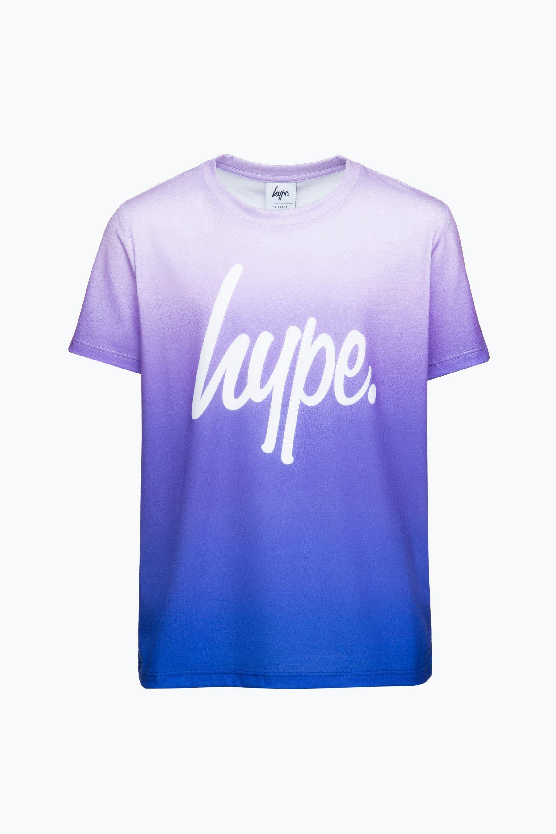 Purple Digital Fade T-Shirt