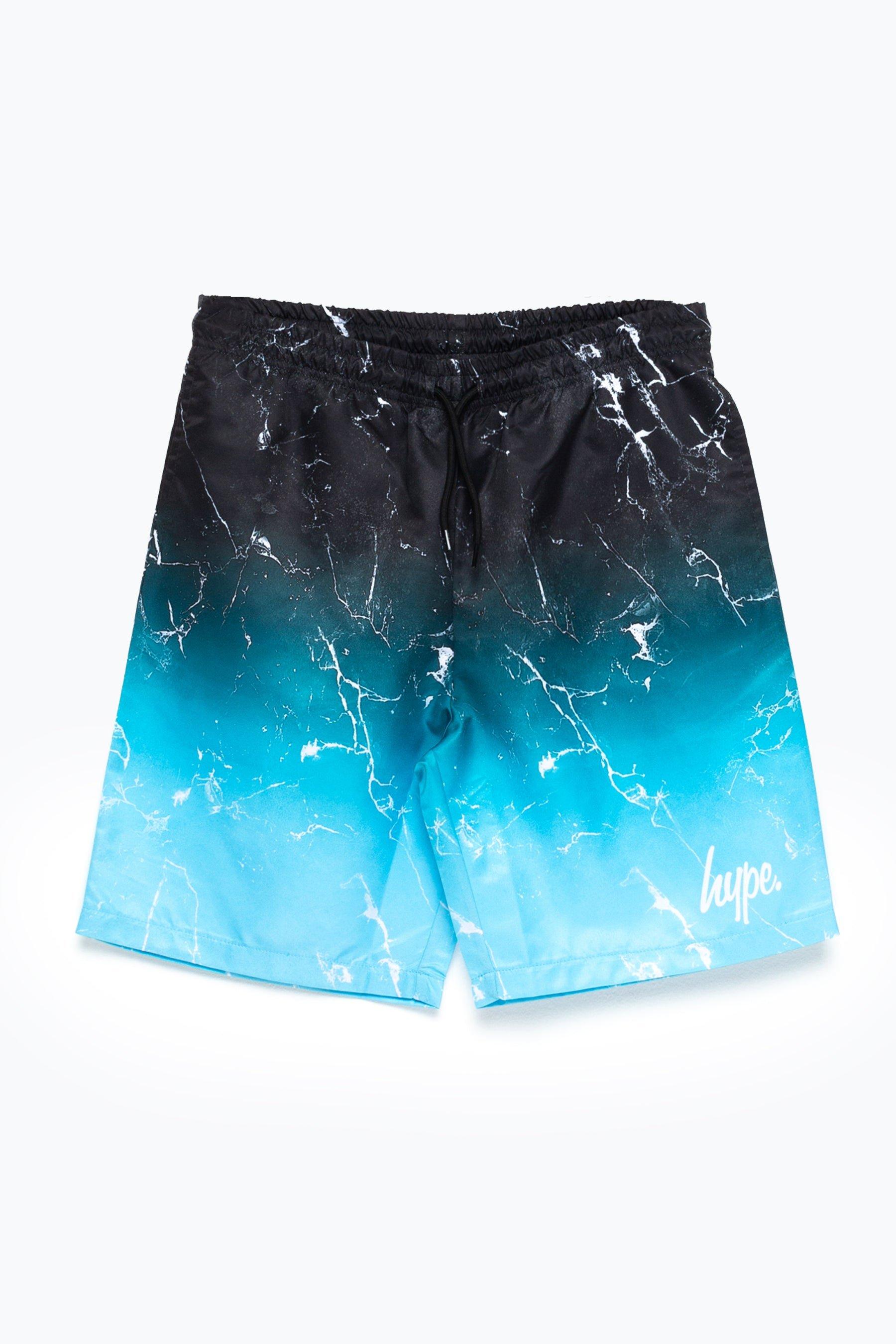 Mint Fade Marble Swim Shorts