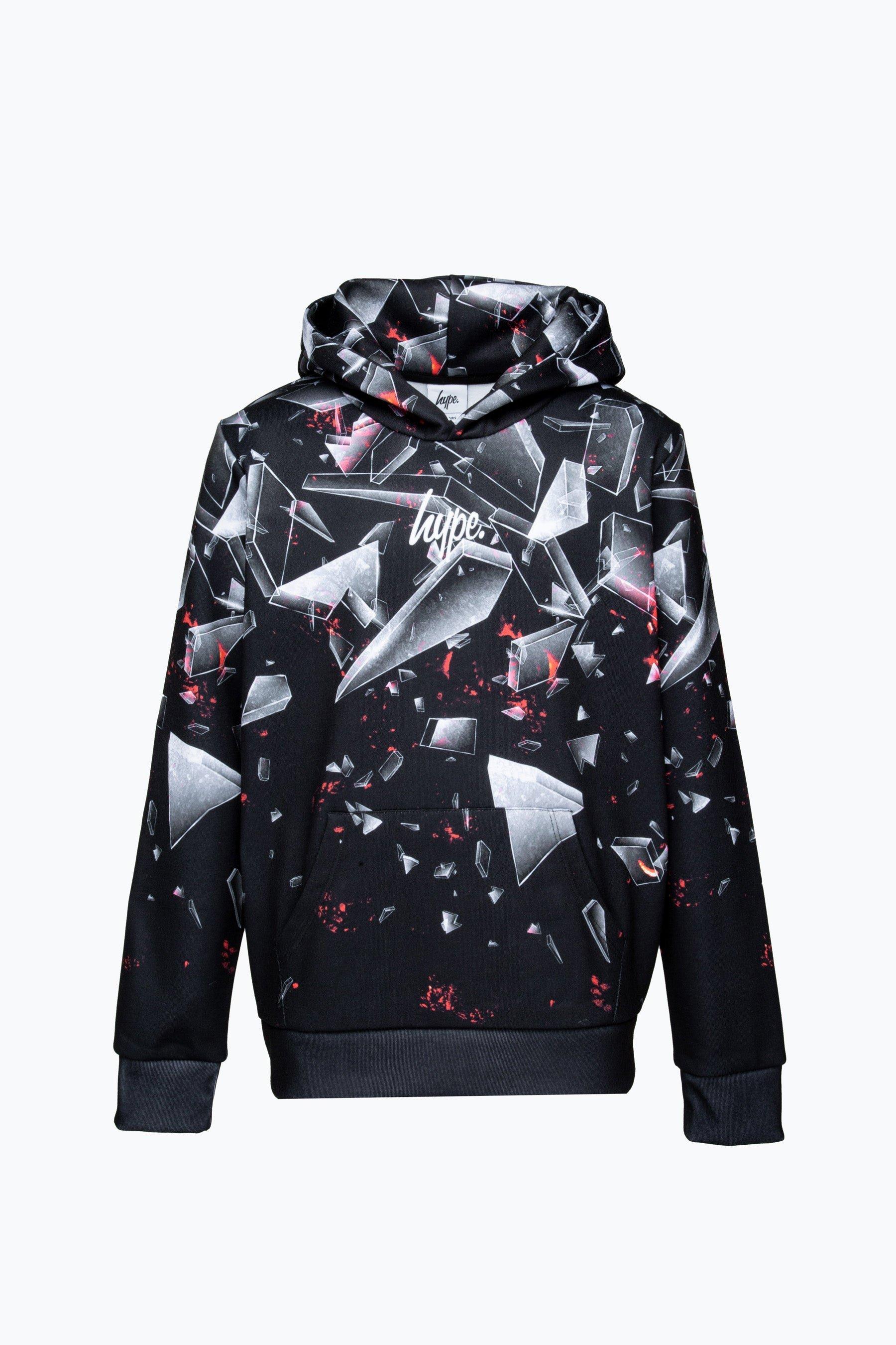 Red Shatter Hoodie