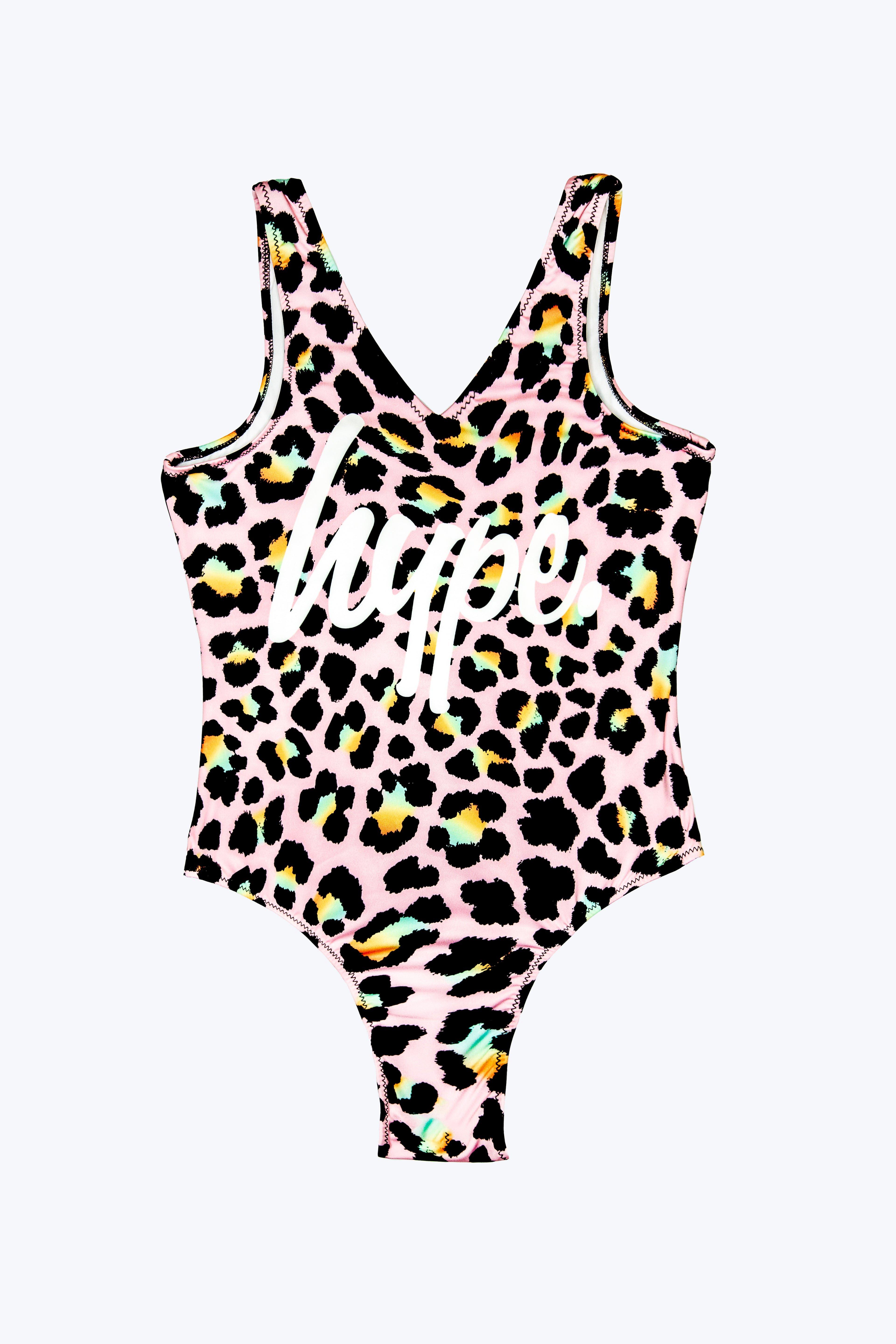 Multi Disco Leopard Swimsuit