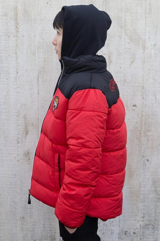 Hype Ed Hardy Red Tiger Puffer Jacket 4