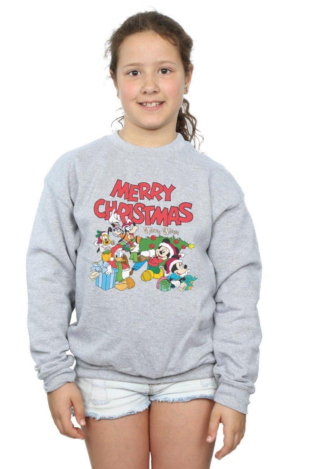 Mickey And Friends Winter Wishes Sweatshirt