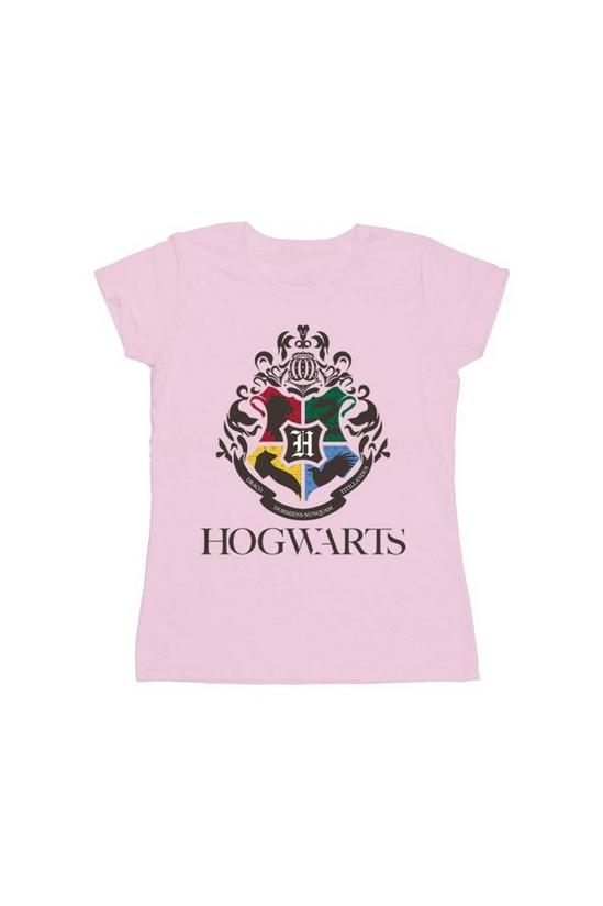 Harry Potter Hogwarts Crest Cotton T-Shirt 2