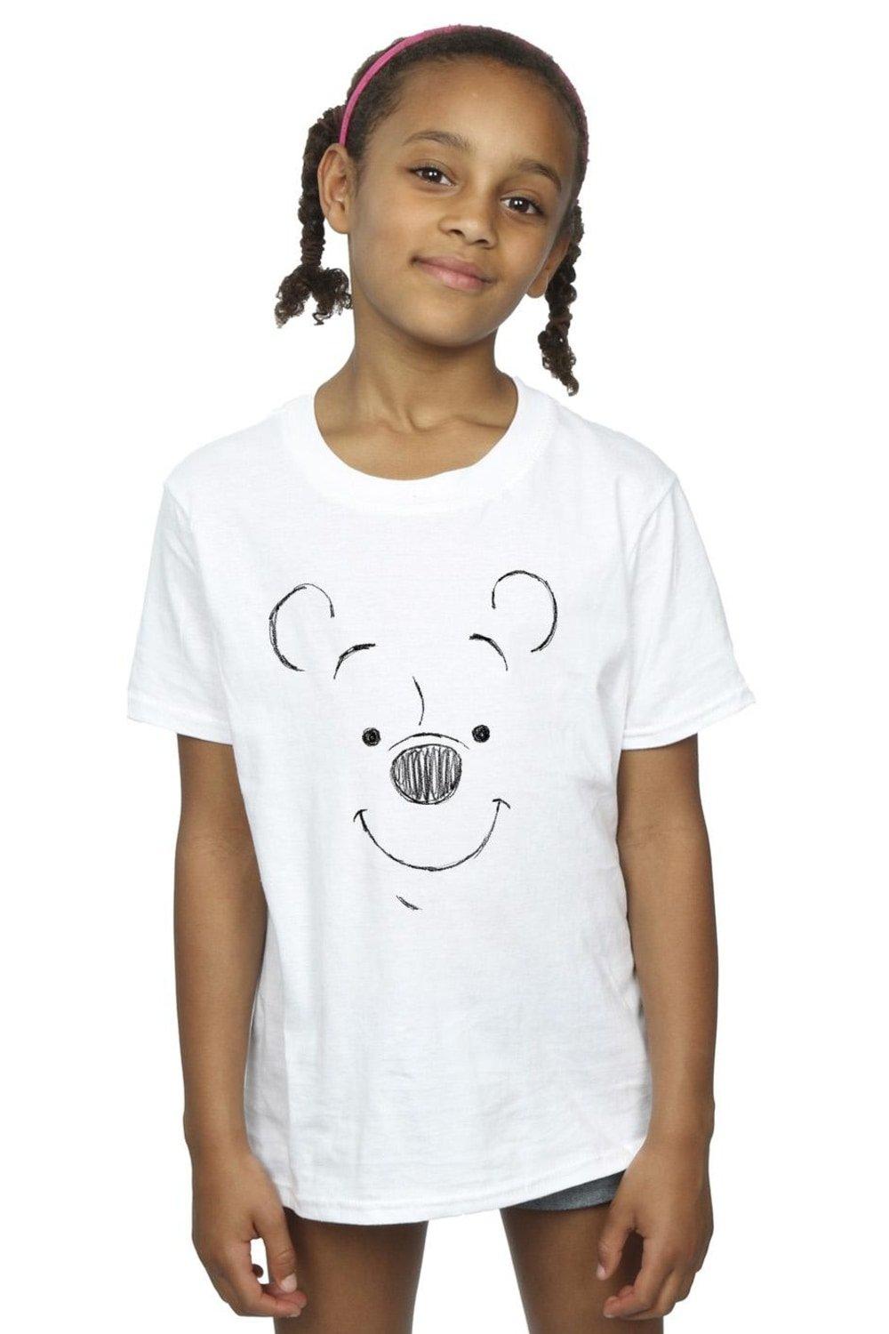 Winnie The Pooh Winnie The Pooh Face Cotton T-Shirt