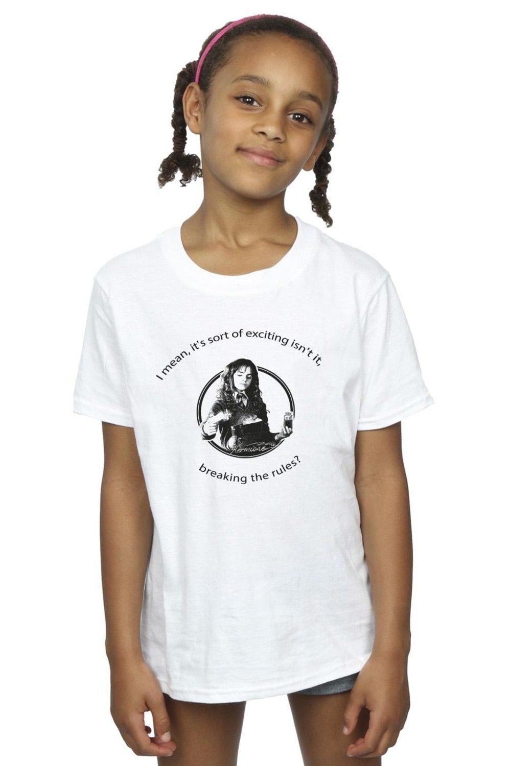 Hermione Breaking The Rules Cotton T-Shirt