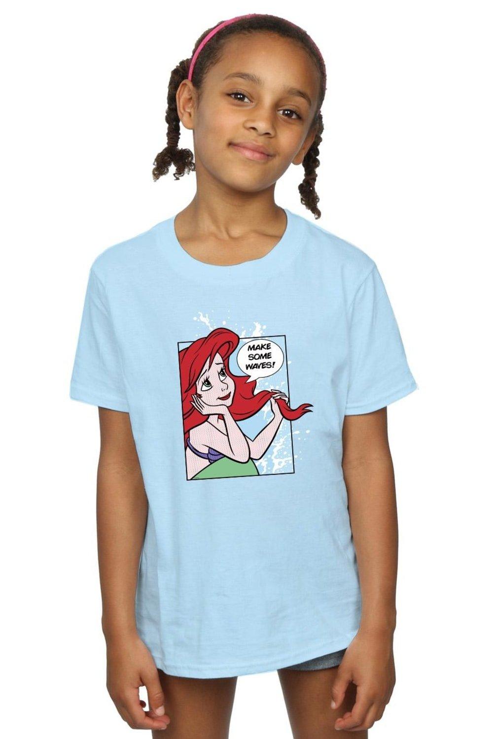 Ariel Pop Art Cotton T-Shirt