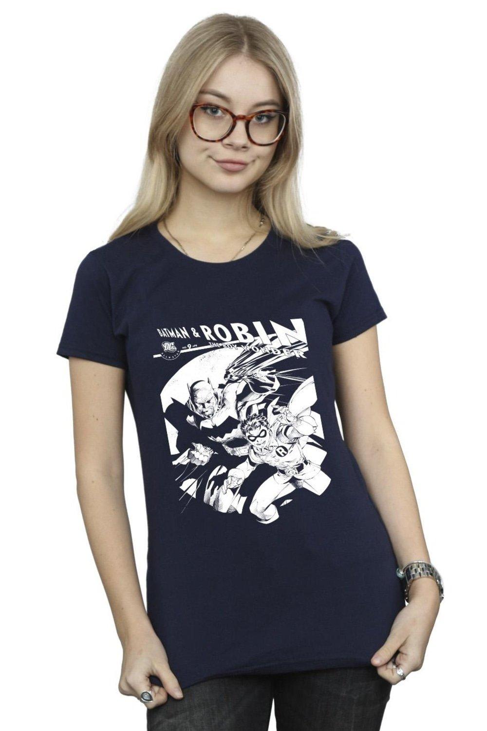 Batman And Boy Wonder Cotton T-Shirt