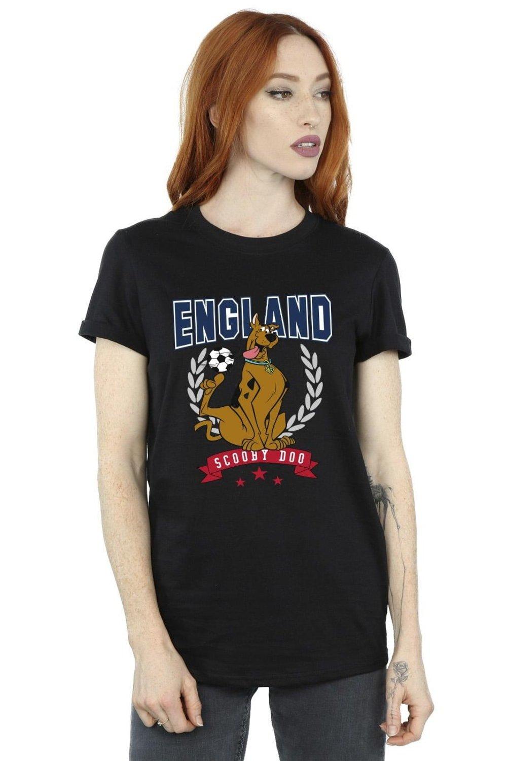 england football cotton boyfriend t-shirt