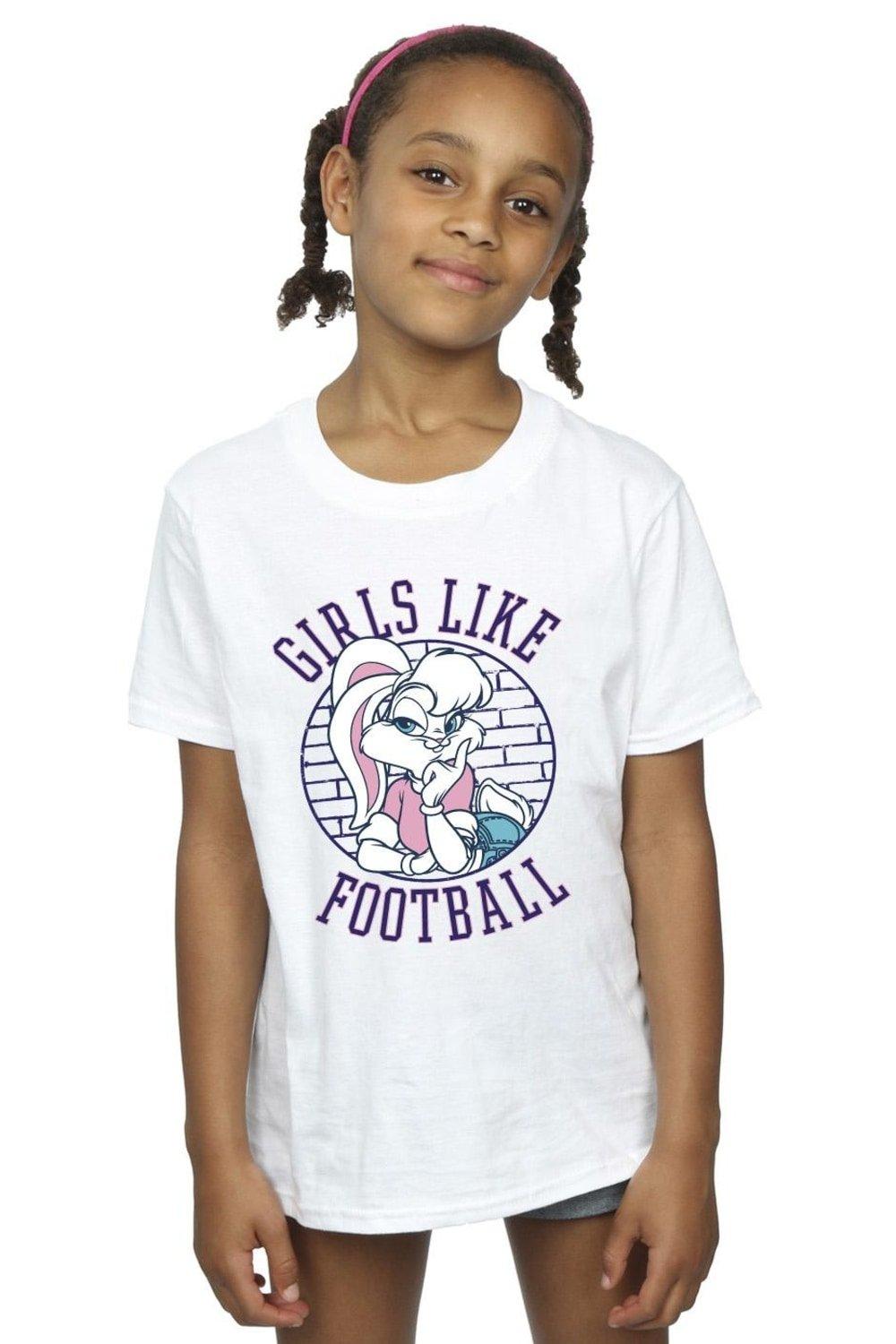 Lola Bunny Like Football Cotton T-Shirt