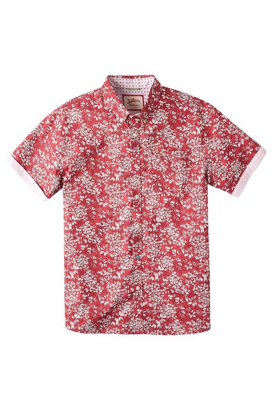 Joe Browns Smart Short Sleeve Detailed Floral Shirt 2
