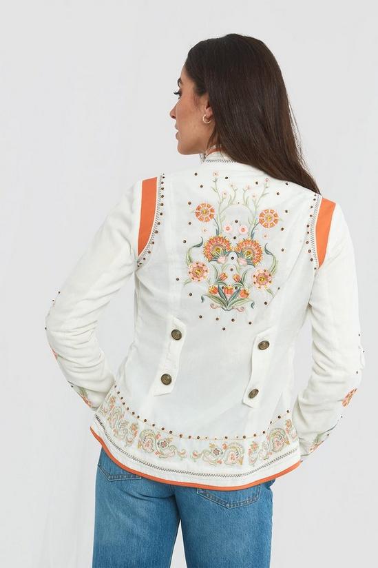 Joe Browns Vintage Style Floral Embroidered Jacket 5