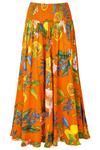 Joe Browns Bright Fruit Print Floral Tiered Co Ord Maxi Skirt thumbnail 2