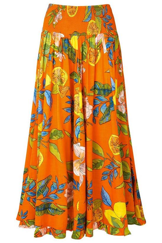 Joe Browns Bright Fruit Print Floral Tiered Co Ord Maxi Skirt 2