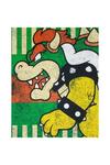 Super Mario Vintage Bowser Poster T-Shirt thumbnail 3