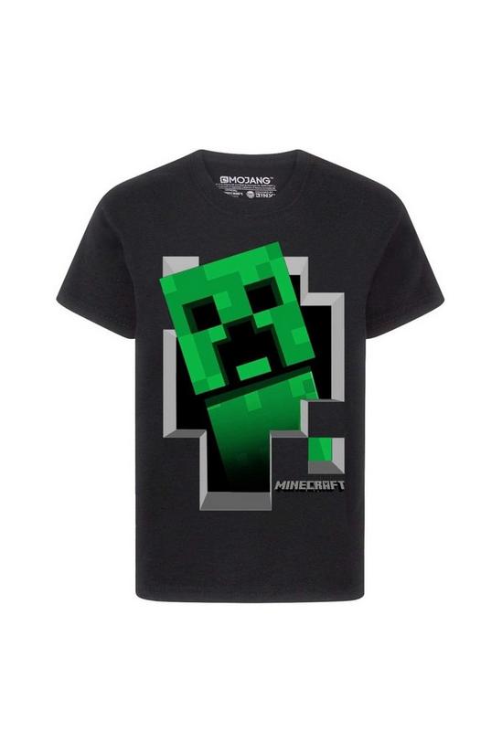 Minecraft Creeper Inside T-Shirt 1