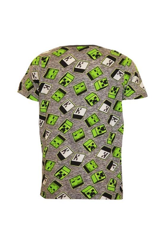 Minecraft Zombie Creeper All-Over Print T-Shirt 1