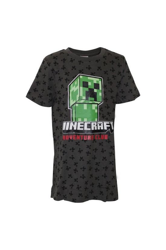 Minecraft Creeper All-Over Print T-Shirt 1